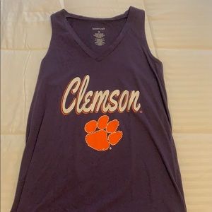 Clemson Purple Tank Top